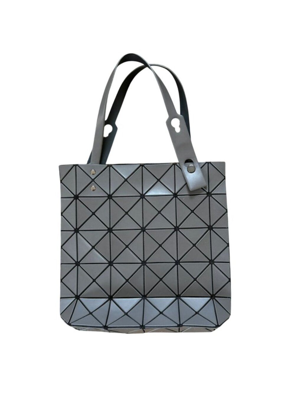 Black Geometric Triangle Tote Bag Shoulder Handbag Womens OS Streetwear Y2K